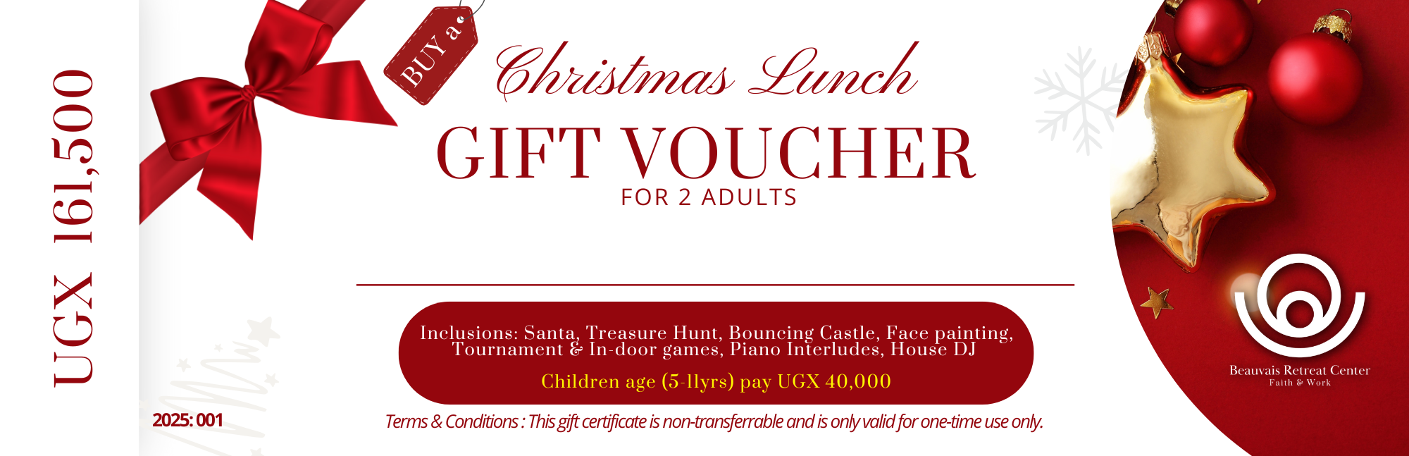 family christmas lunch