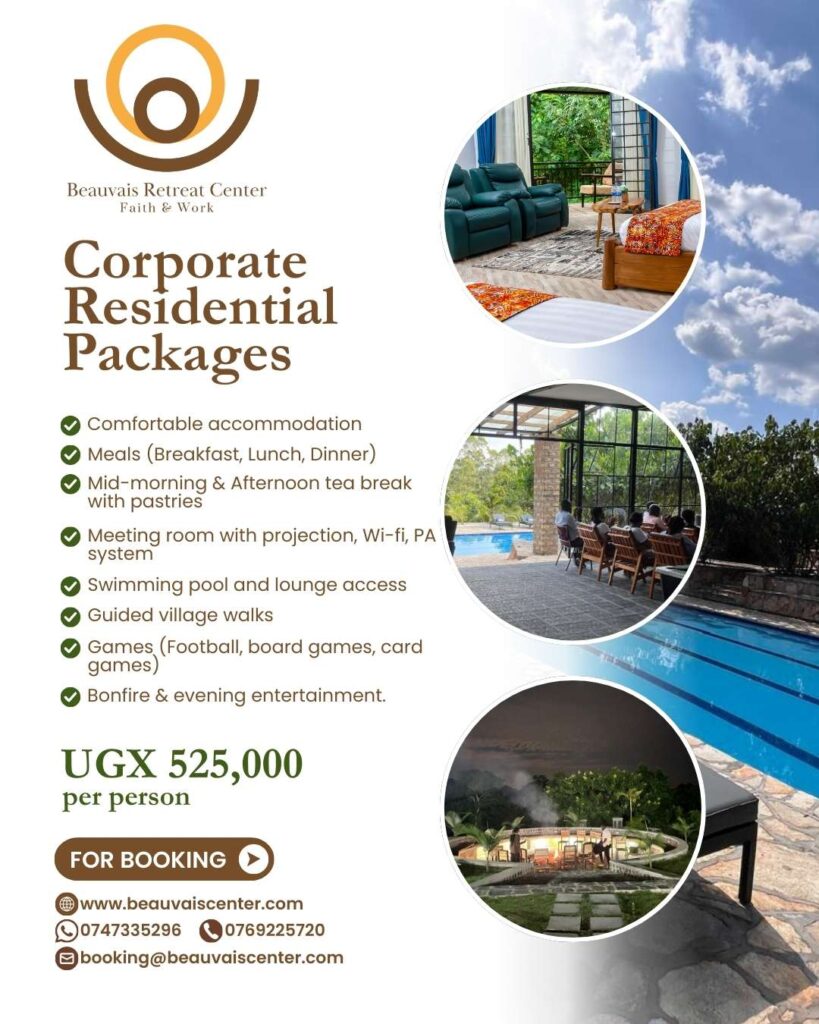 Corporate Retreat Residential Packages at the Best Facility in Uganda